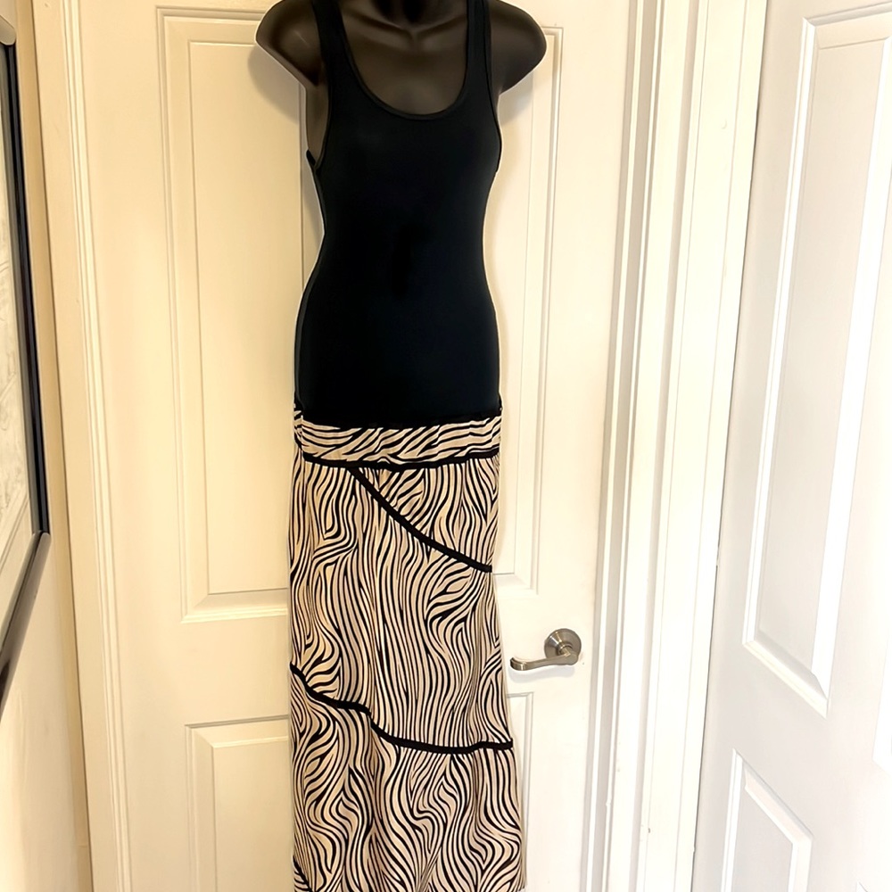 Safari tank maxi dress